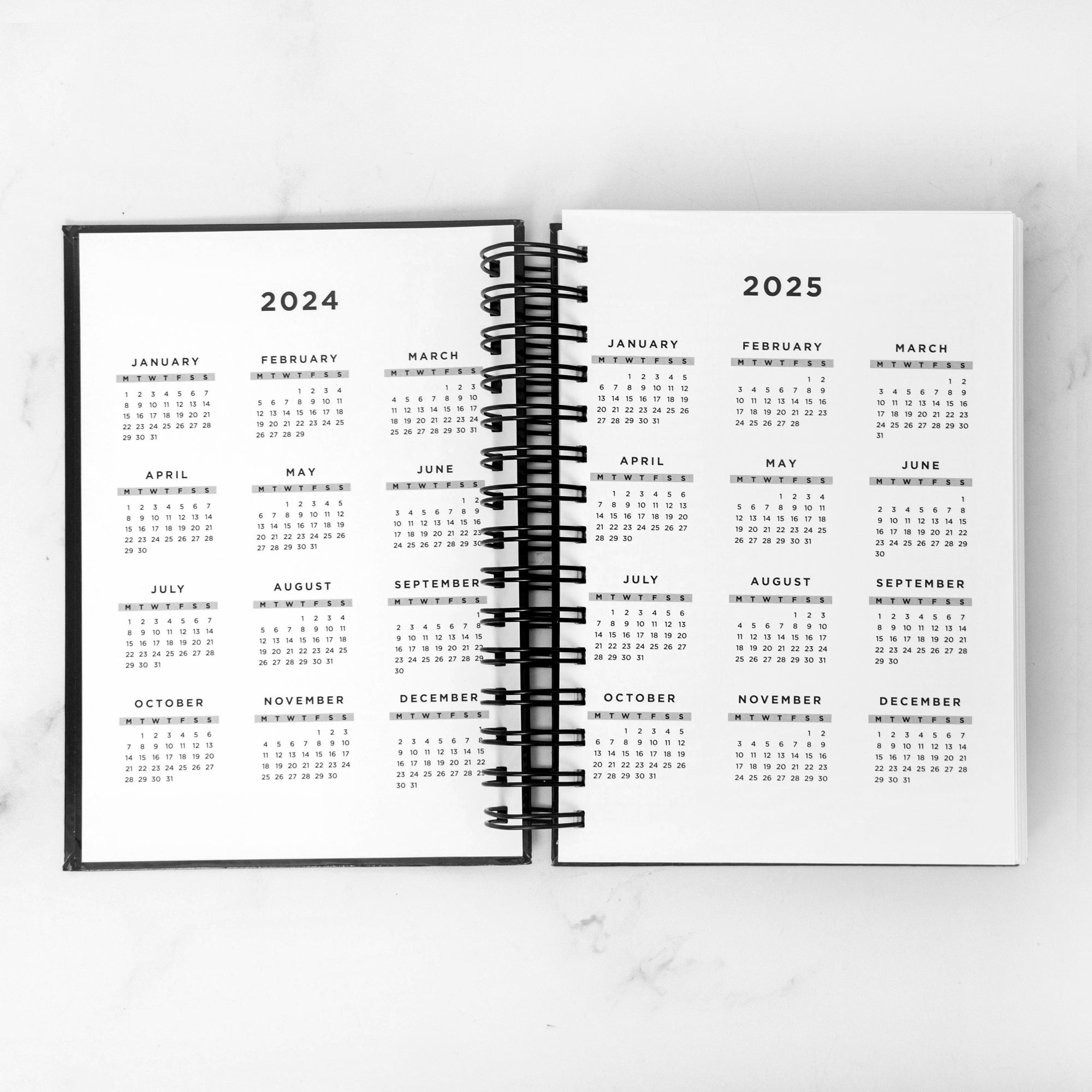 Fresh Start Foil Daily Planner