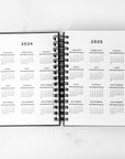 Twenty Twenty Five Script Foil Daily Planner