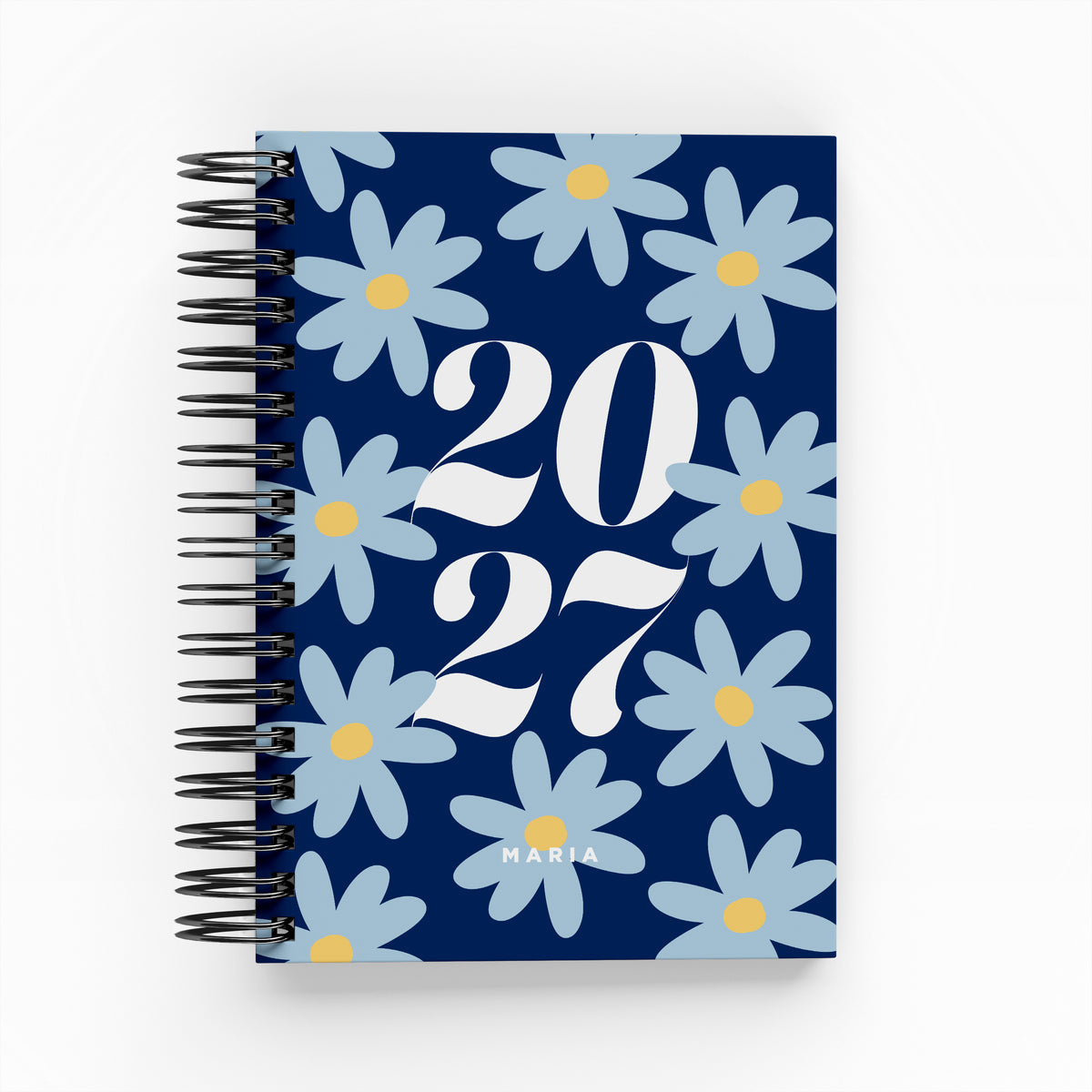 Flowery Yearly Daily Planner