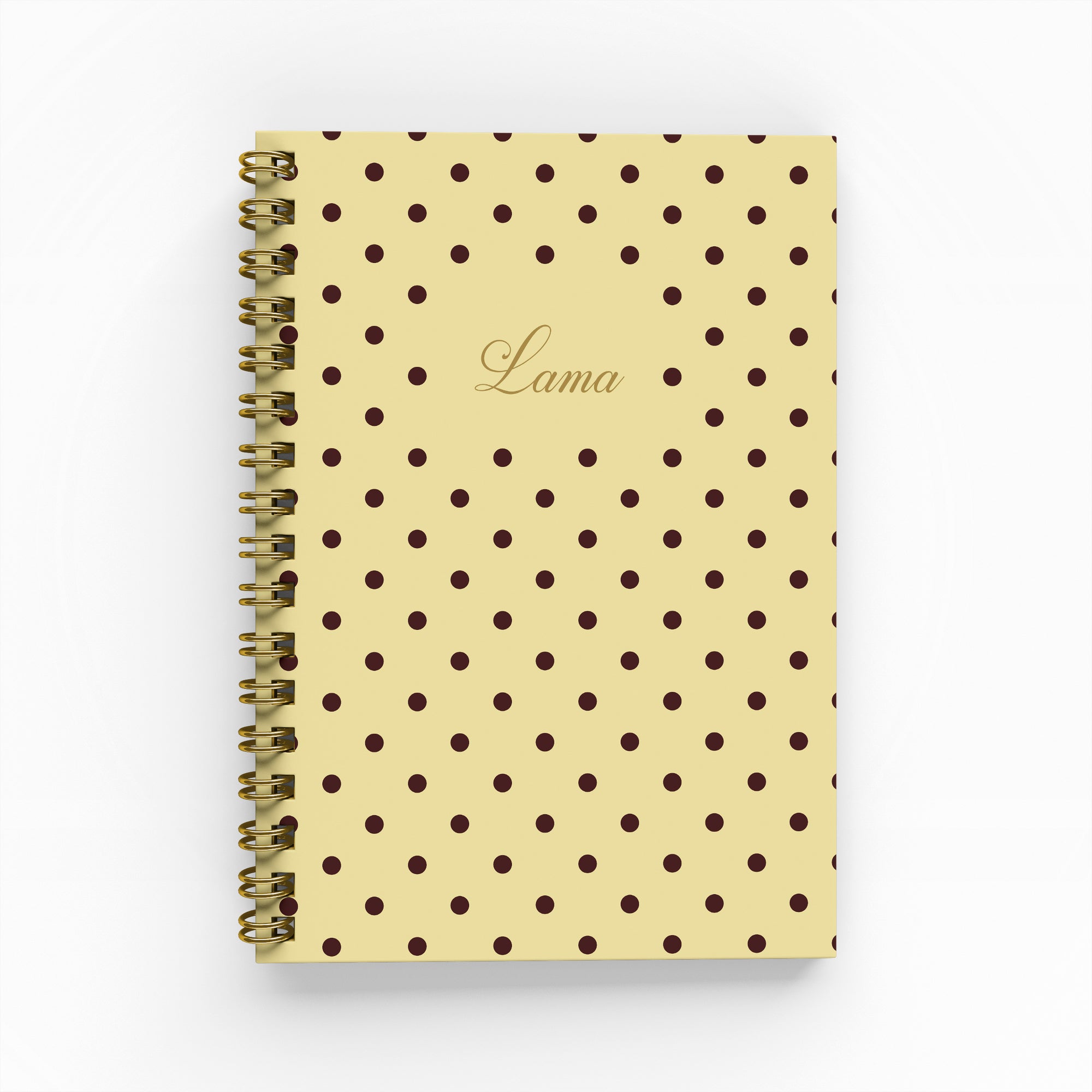 Polka Dot Foil Weekly Planner