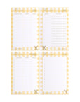 Gingham Student Study Desk Planner