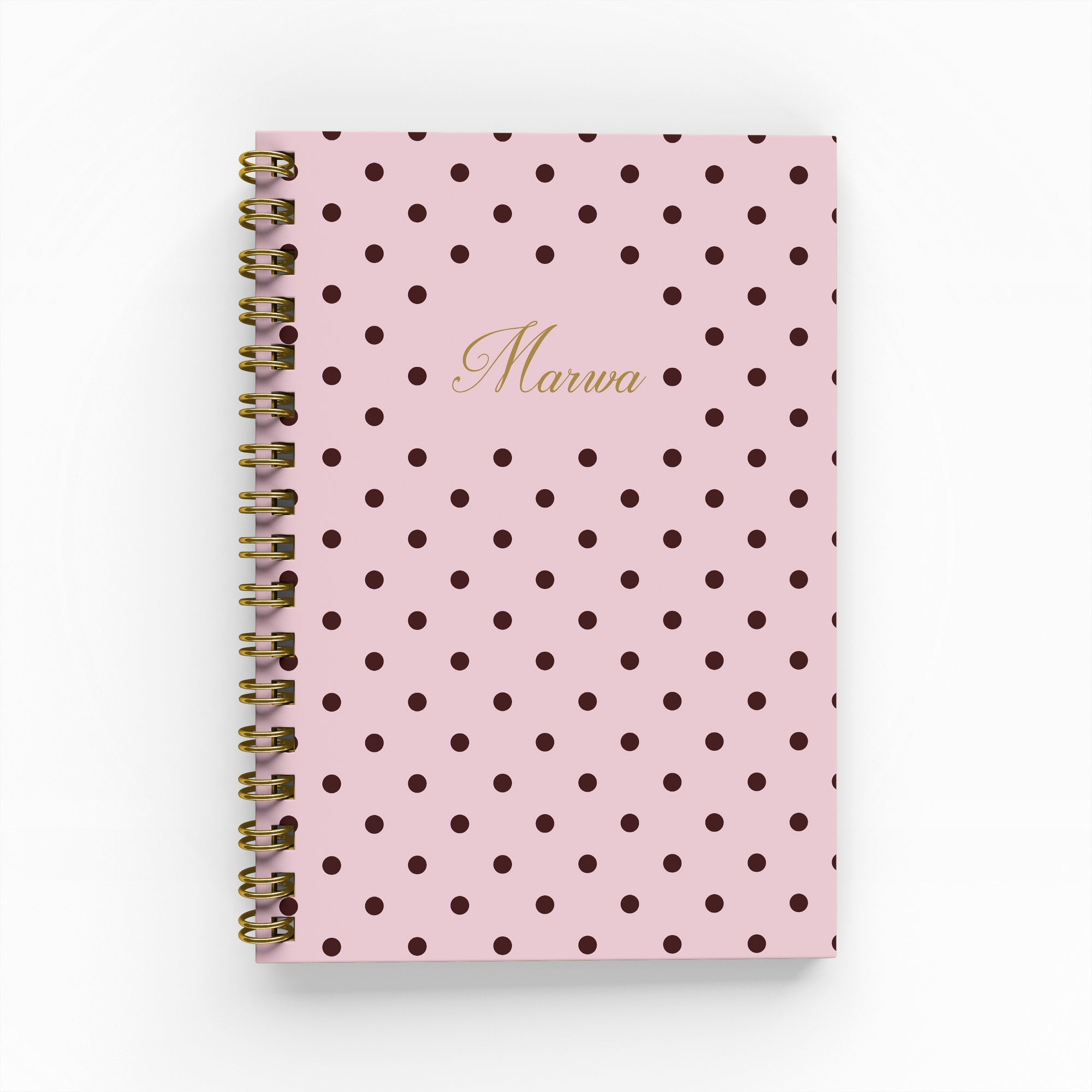 Polka Dot Foil Weekly Planner