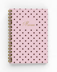 Polka Dot Foil Weekly Planner