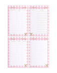 Gingham Student Study Desk Planner