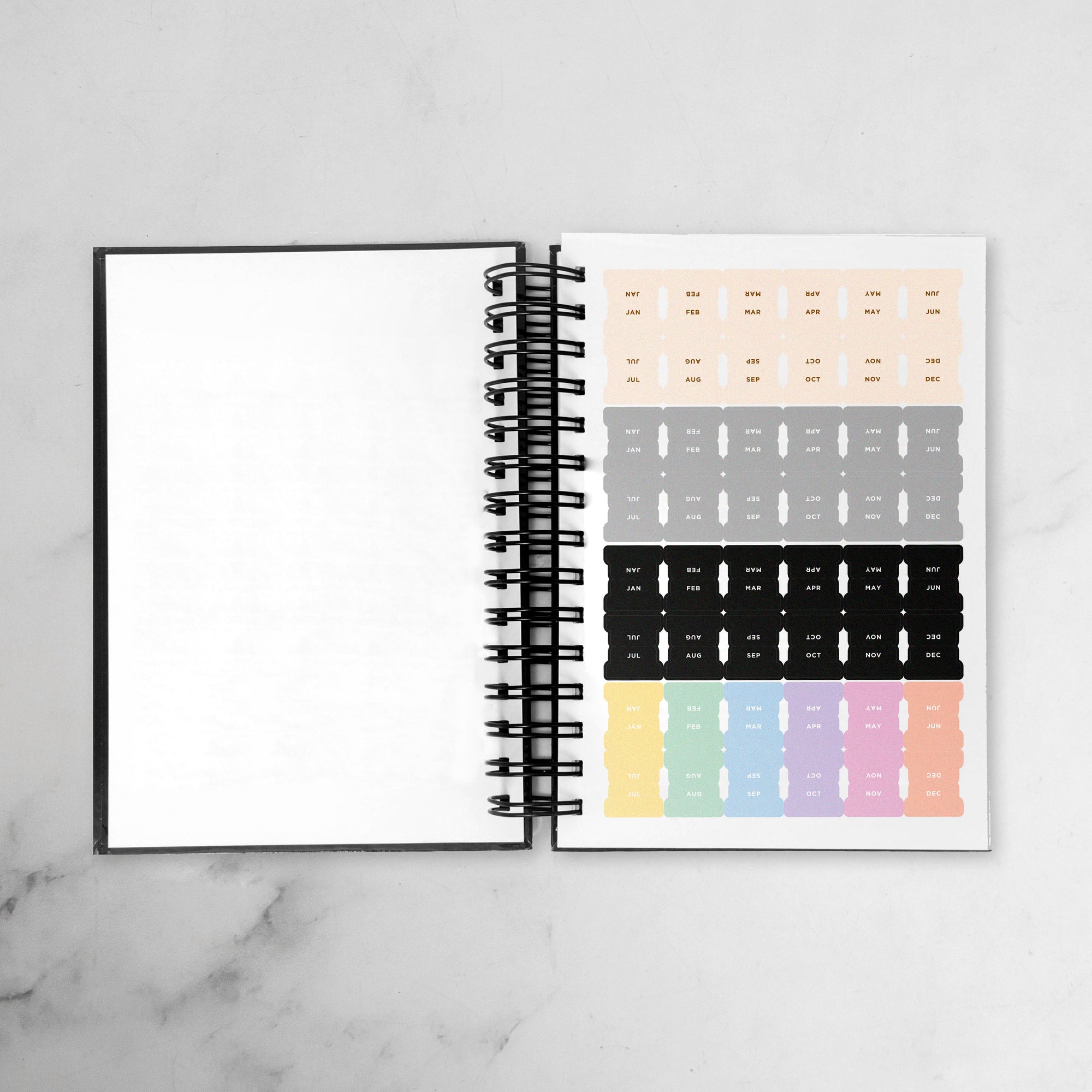 Candy Stripe Daily Planner