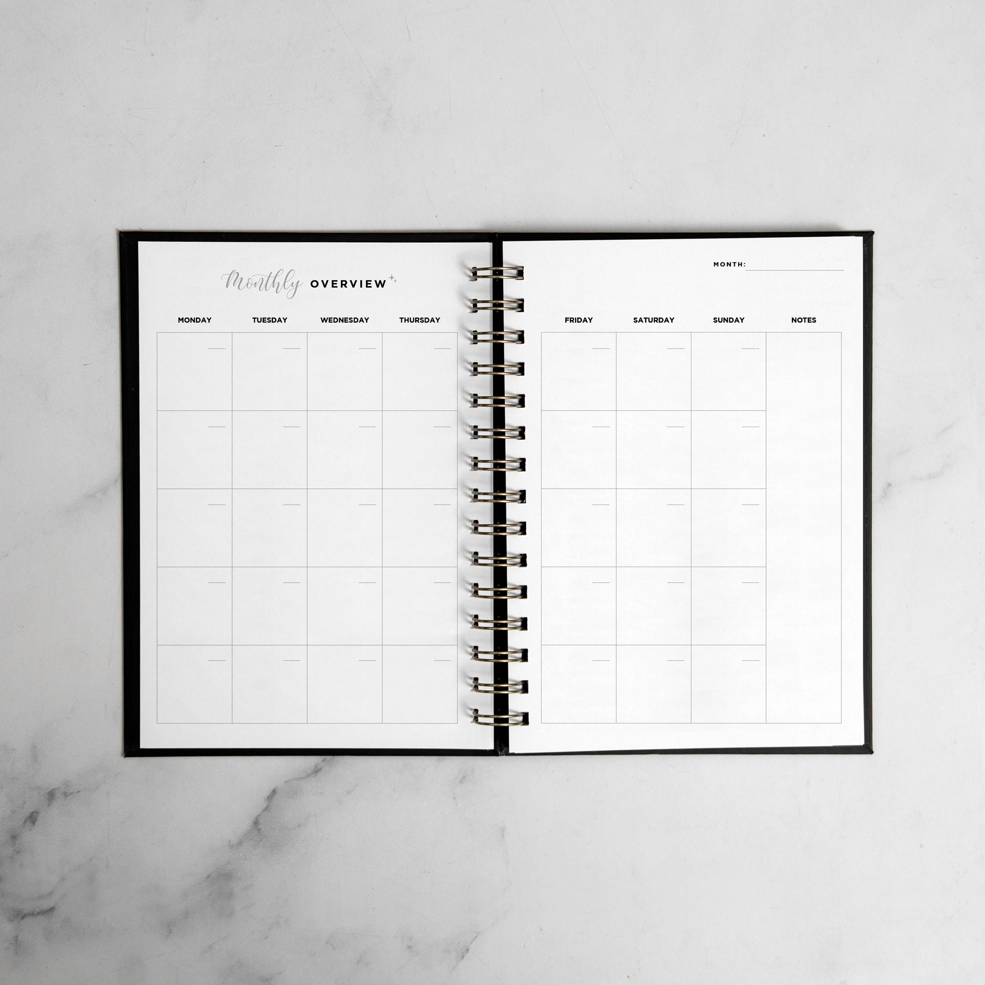 Autumn Undated Planner