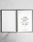 Bows Foil Weekly Planner
