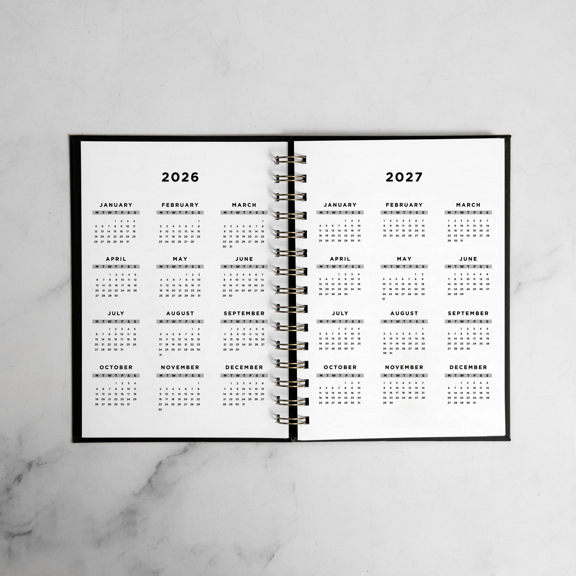 Dream It Foil Weekly Planner