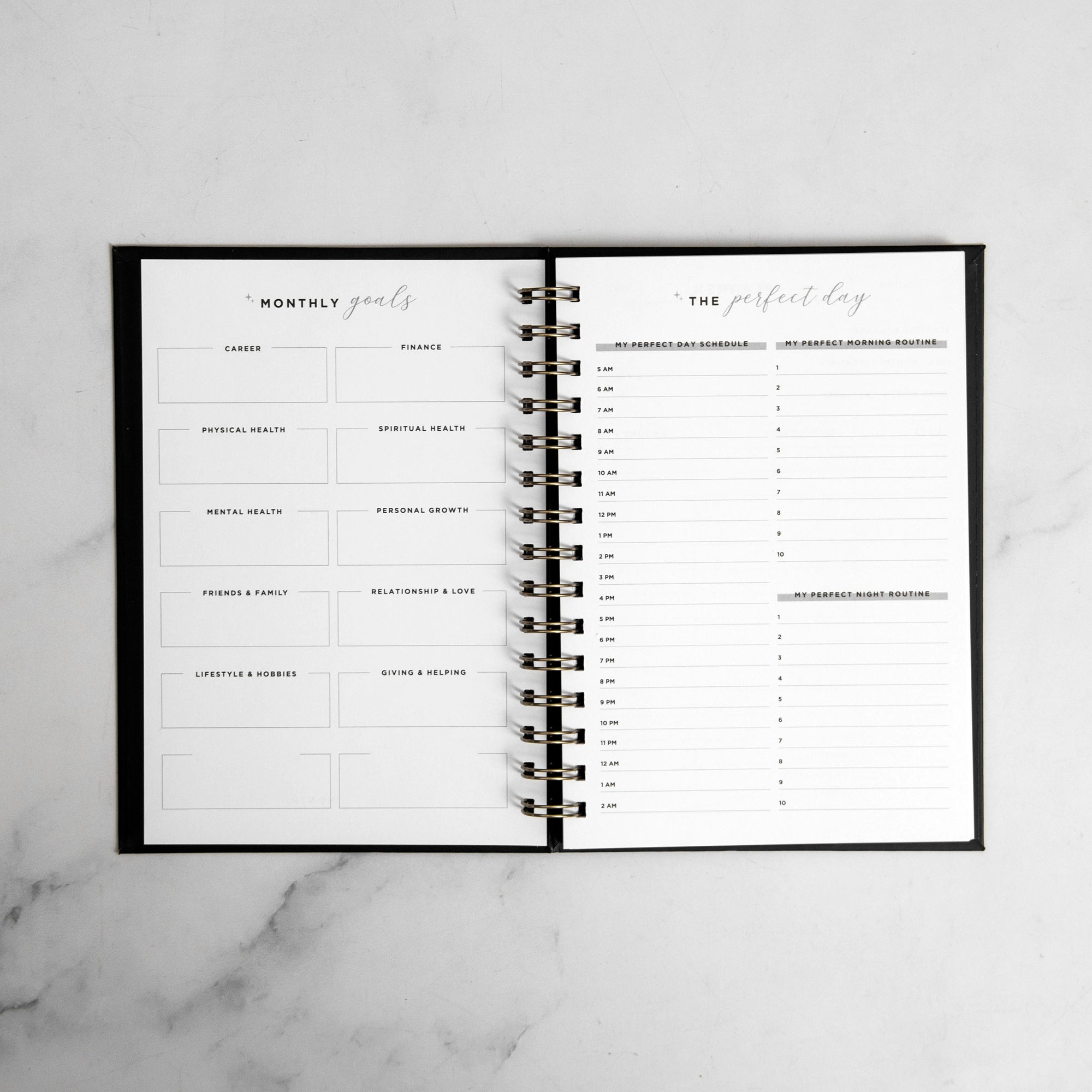 Breathe Undated Planner