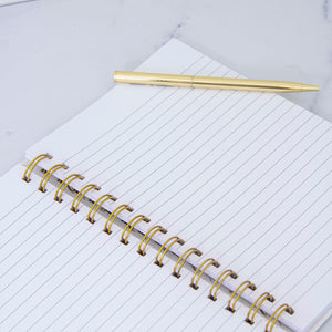 Main Character Energy Foil Lined Notebook