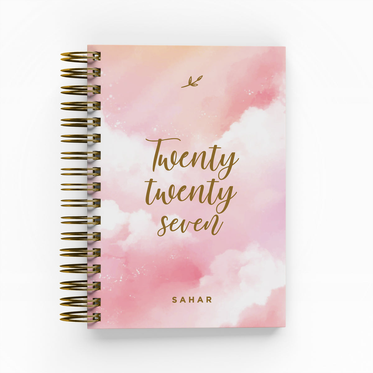 Yearly Script Foil Daily Planner