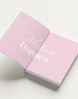 Pretty In Pink Lined Notebook