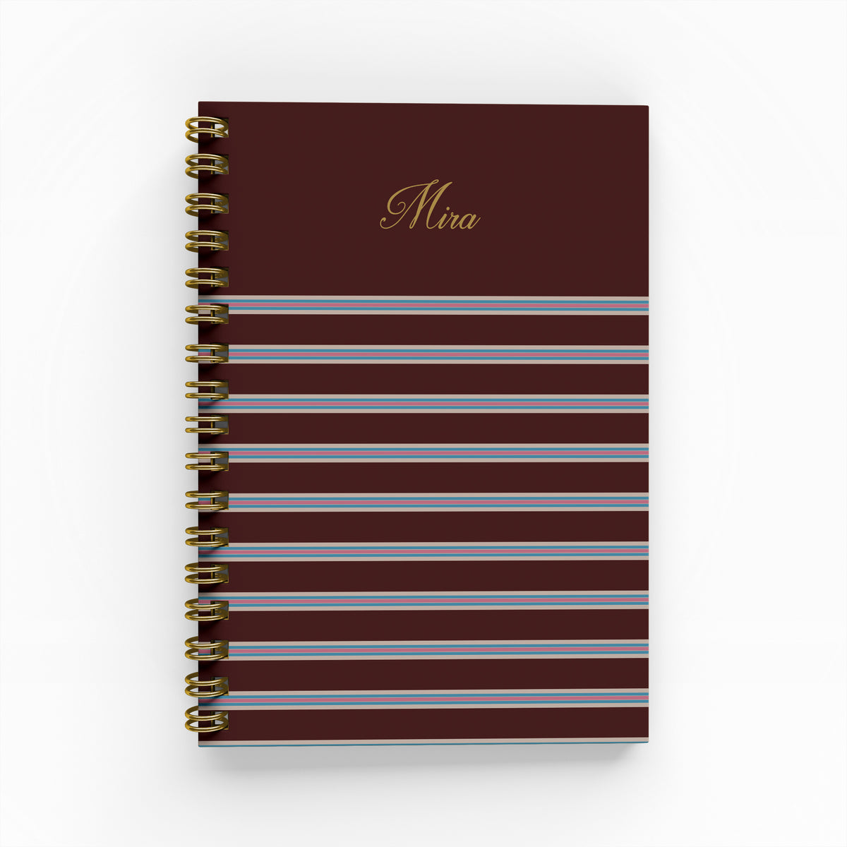 Coffee &amp; Cream Lined Notebook