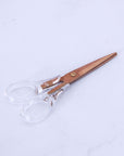 Acrylic Dark Rose Gold Scissors