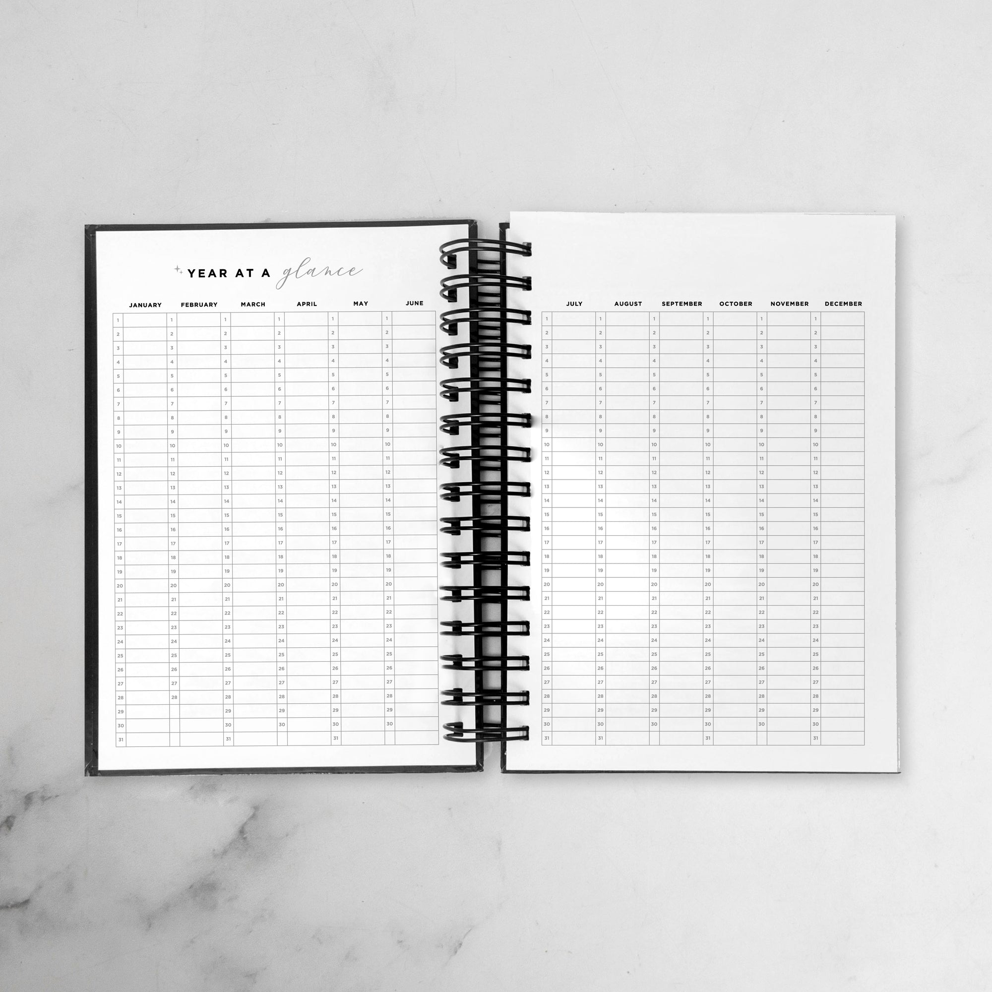 Candy Stripe Daily Planner