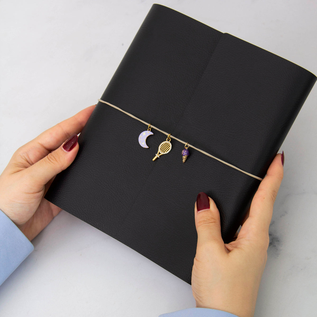 Daily Planner Vegan Leather Wrap