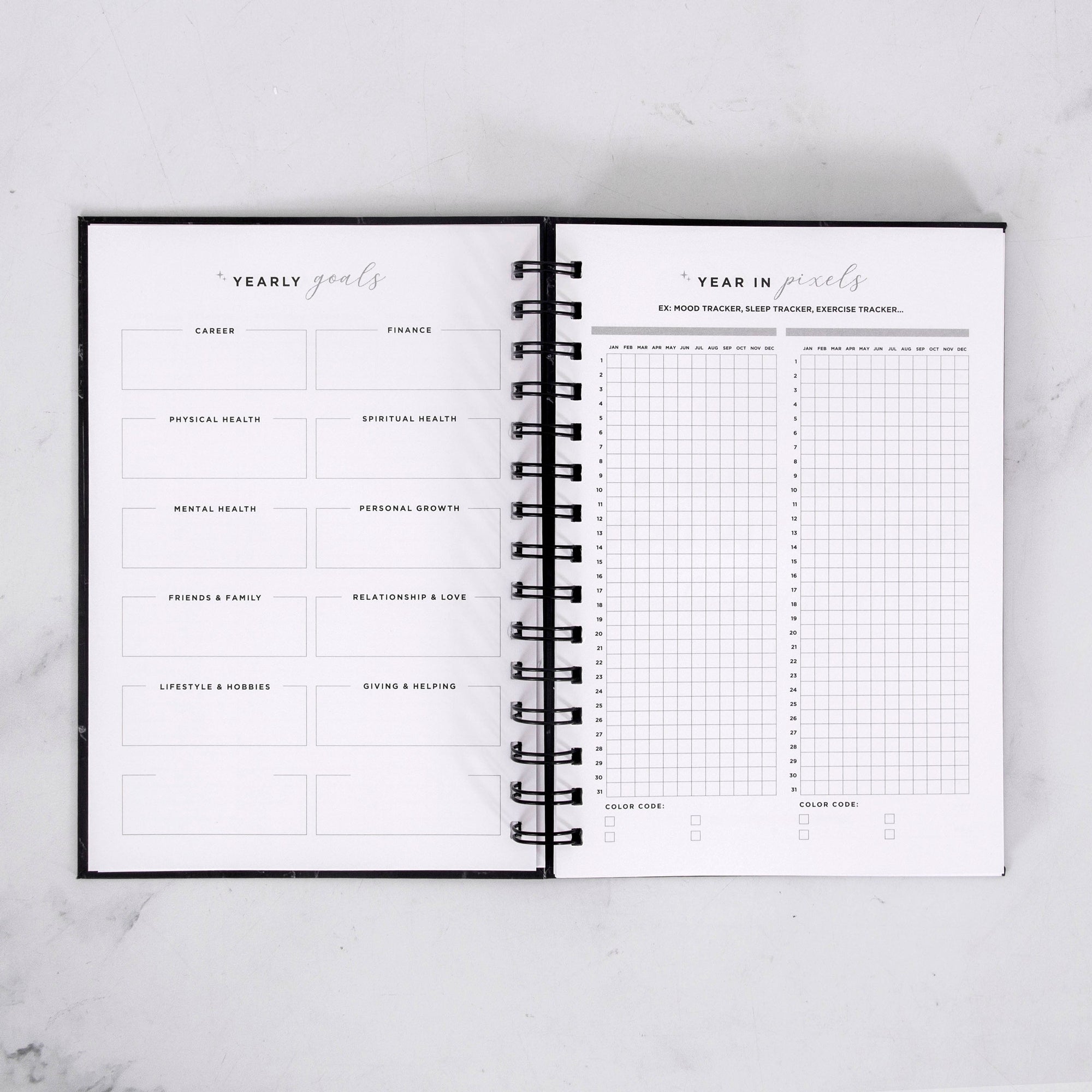 Ma Ele Jlede Foil Weekly Planner