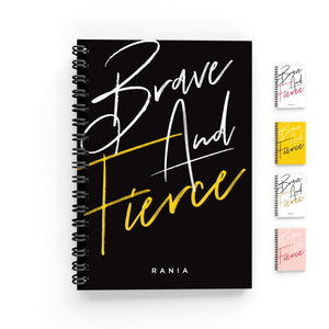 Brave & Fierce Weekly Planner - By Lana Yassine