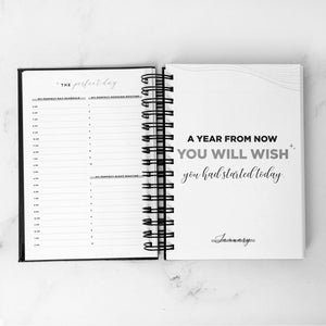 Any Simple Name Foil Daily Planner