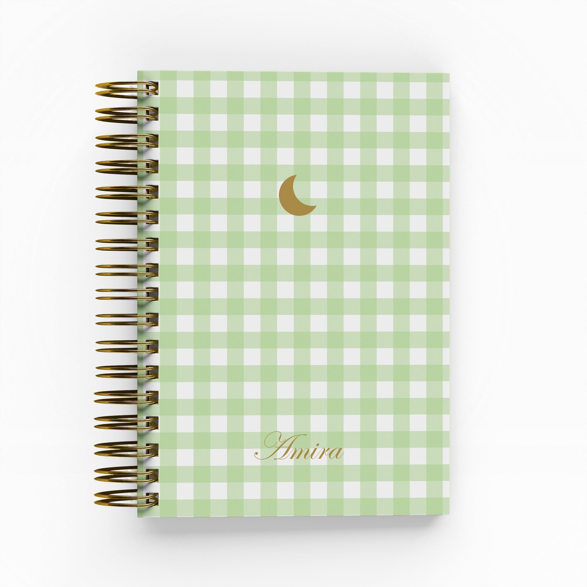 Gingham Foil Daily Planner