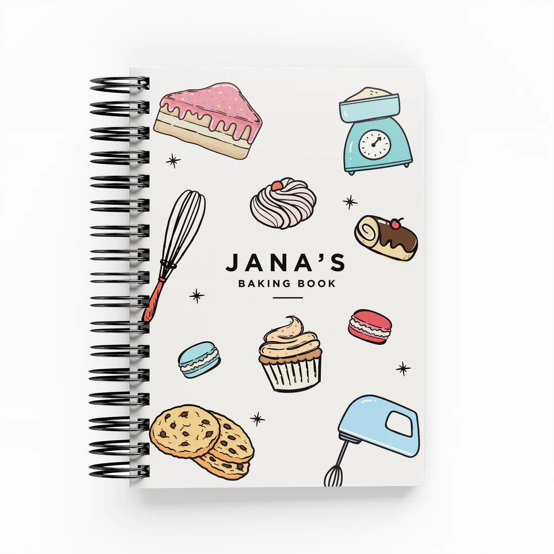 Colorful Baking Recipe Book