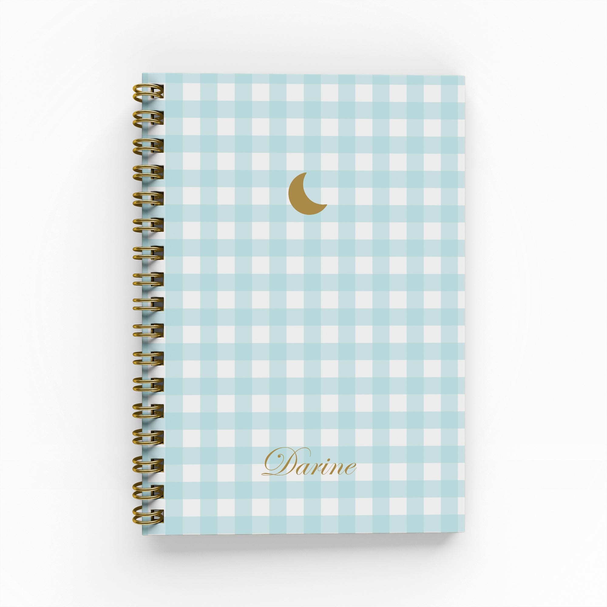 Gingham Foil Weekly Planner