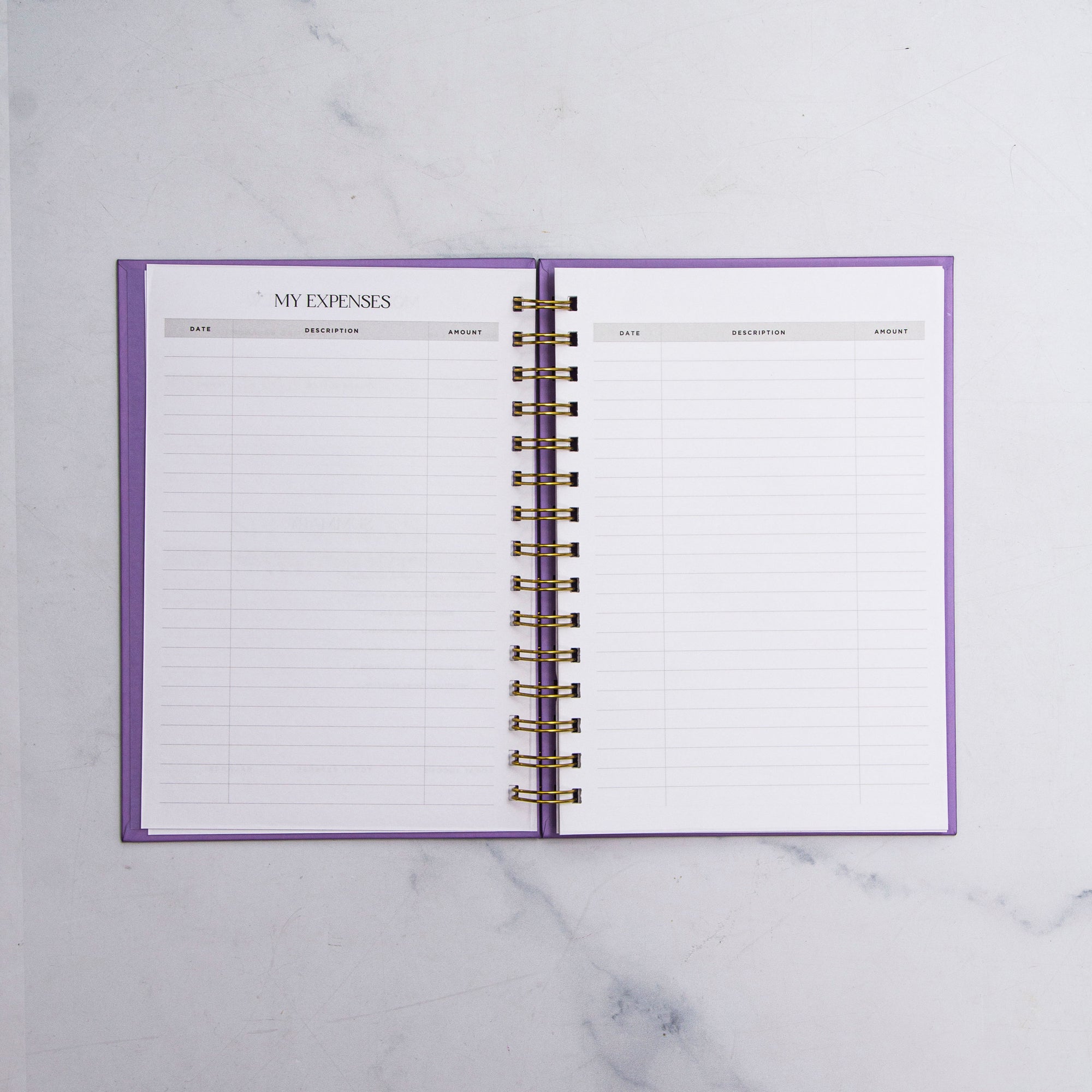 Any Script Quote Foil Budget Planner