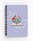 Yearly Flower Book Weekly Planner