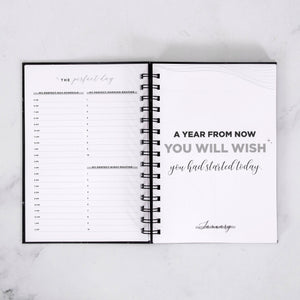 Choose Happy Foil Weekly Planner