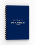 Simple Name Foil Weekly Plannere