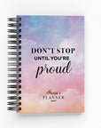Any Quote Pastel Clouds Daily Planner