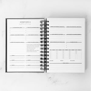 Any Quote Marble & Pink Daily Planner