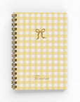 Gingham Foil Weekly Planner