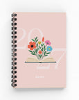 Yearly Flower Book Weekly Planner