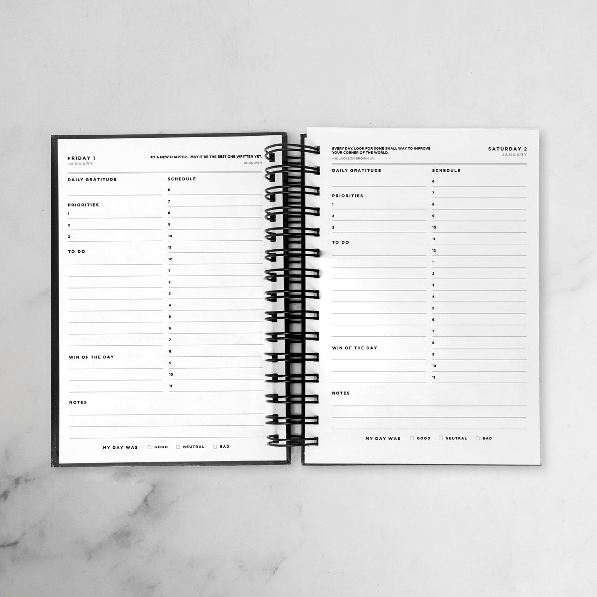 Making Minds Bloom Daily Planner
