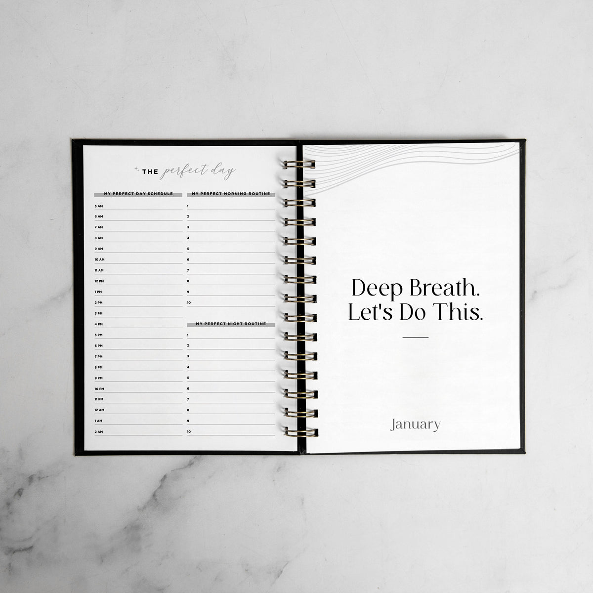 Boss Woman Foil Weekly Planner
