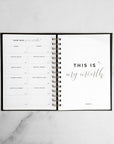 C’est La Vie Foil Undated Planner