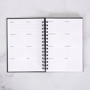 Don't Stop Until You're Proud Foil Weekly Planner