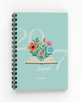 Yearly Flower Book Weekly Planner