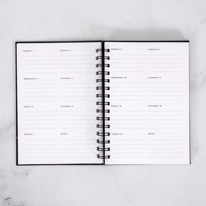 Remember When Foil Weekly Planner