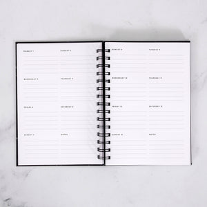 Any Quote Turquoise Weekly Planner