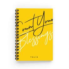 Load image into Gallery viewer, Count Your Blessings Weekly Planner - By Lana Yassine
