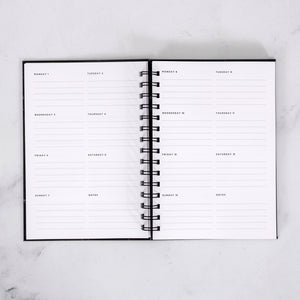 Menhara Foil Weekly Planner