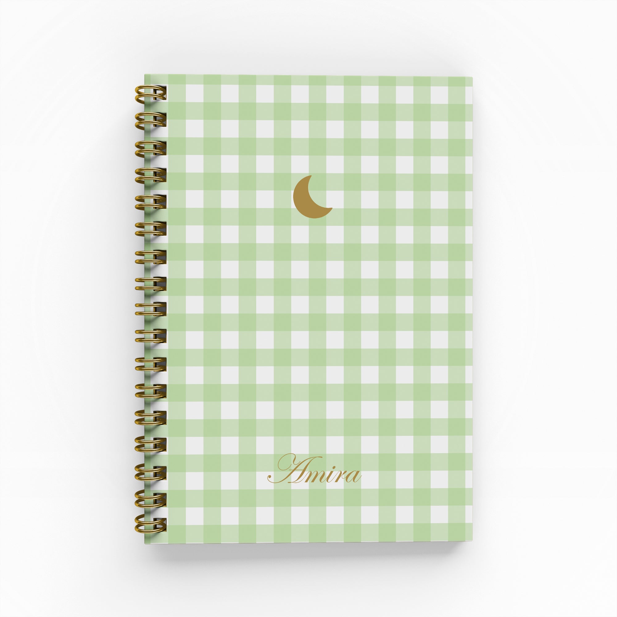 Gingham Foil Weekly Planner