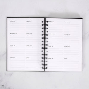 Sunshine Yellow Weekly Planner