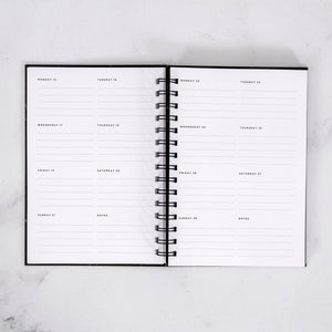 Menhara Foil Weekly Planner