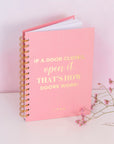 Any Quote Foil Lined Notebook