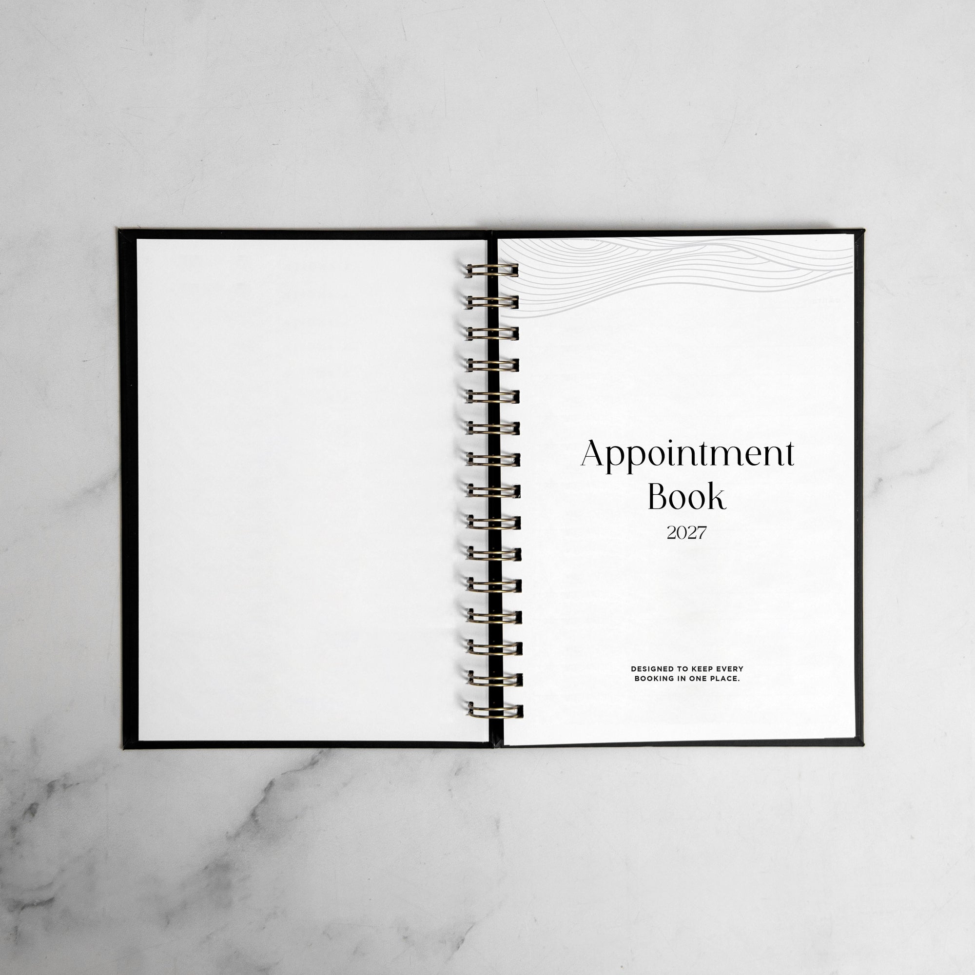 Add Your Logo Weekly Appointment Book