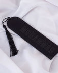 Black Acrylic Bookmark