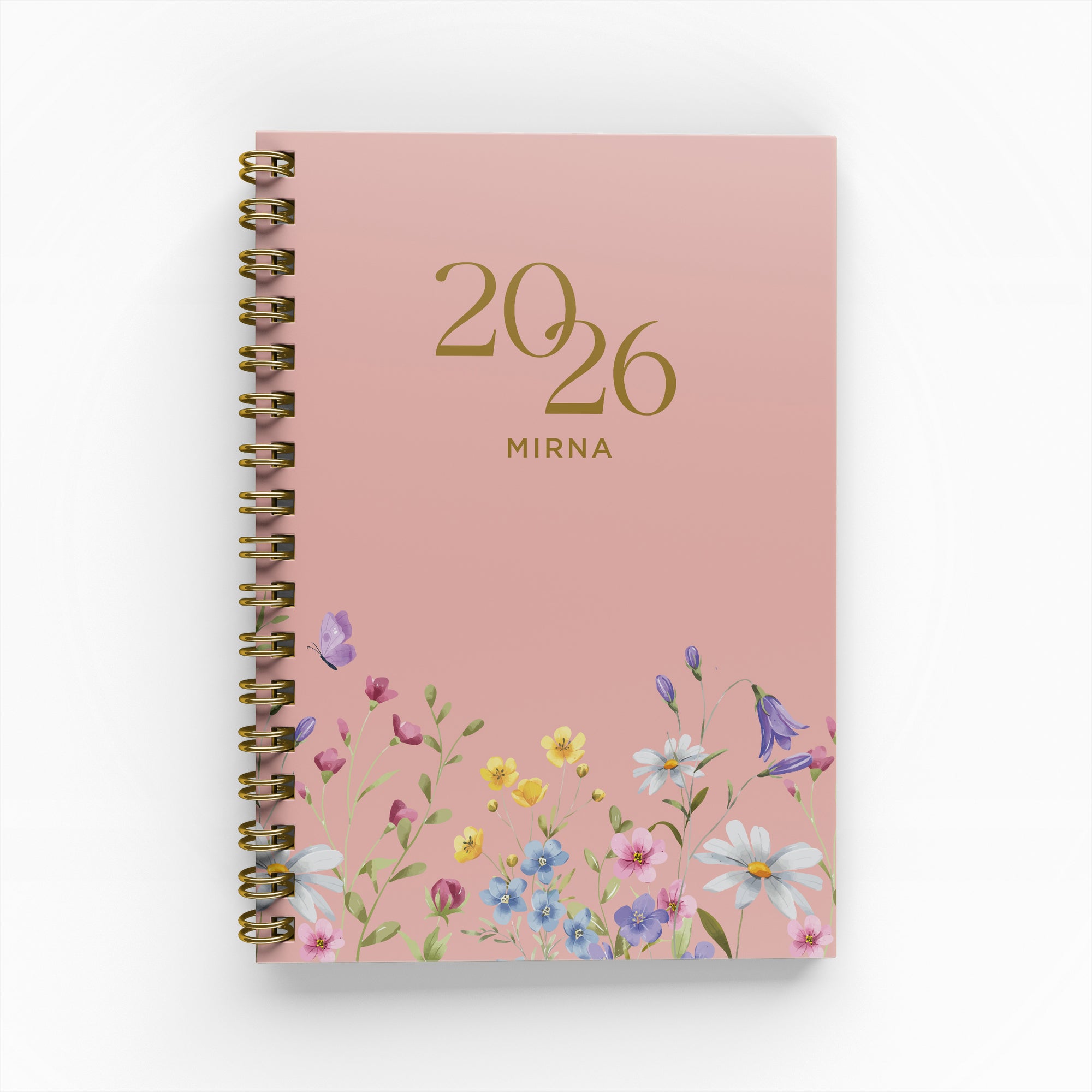 Secret Garden Foil Academic Planner